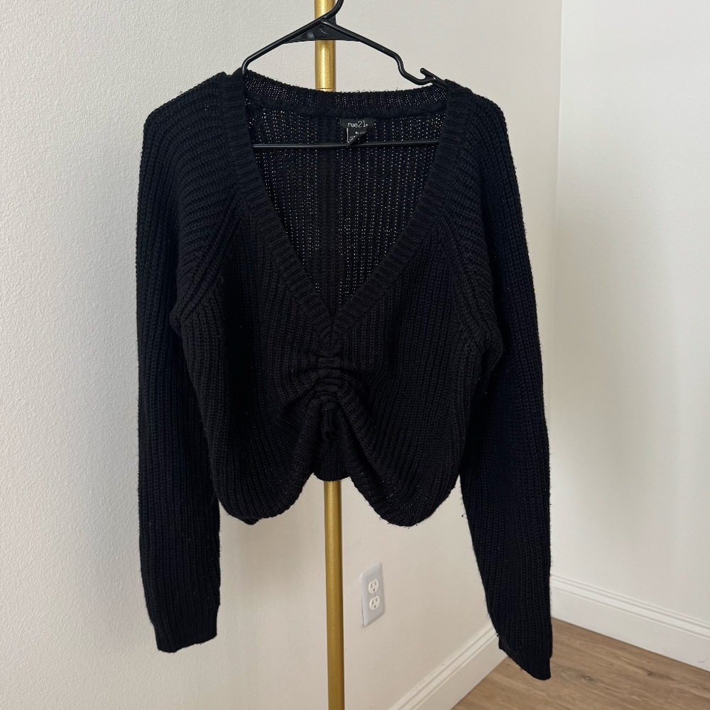 Rue 21 Black Knit Sweater